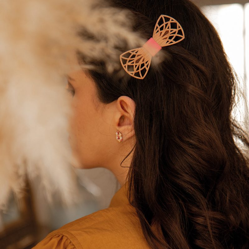 Barrette en bois - L'ELEGANTE – Image 10