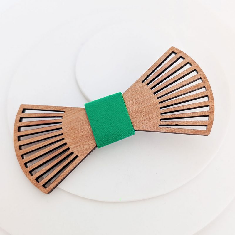 boucles d'oreilles en bois, boucles d'oreilles vert prairie, bijoux vert